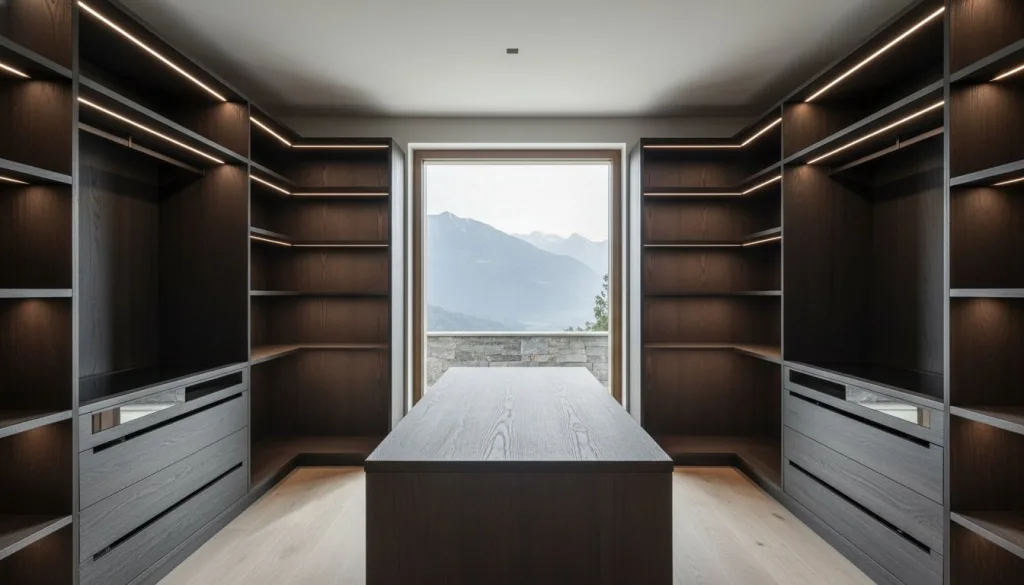 Aménagement intérieur de dressing : Guide complet pour un espace sur mesure d'exception