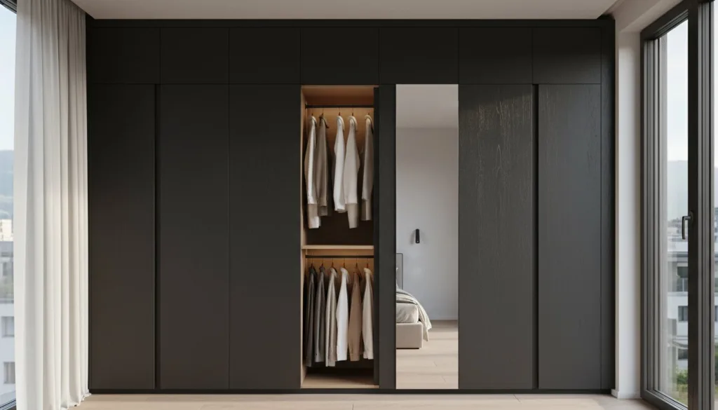 Dressing sur mesure pour petite chambre : l'art de l'optimisation haut de gamme
