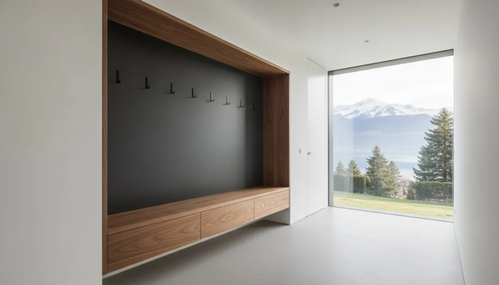 Banc de rangement sur mesure pour entrée : l’art d’optimiser votre accueil