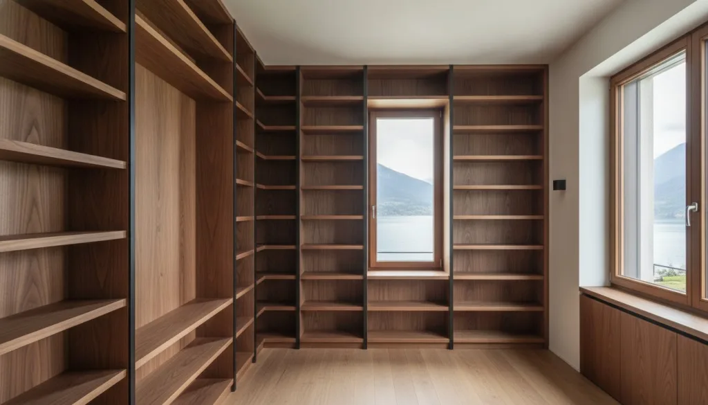 Bibliothèque murale sur mesure : l’excellence de l’ébénisterie suisse pour votre intérieur