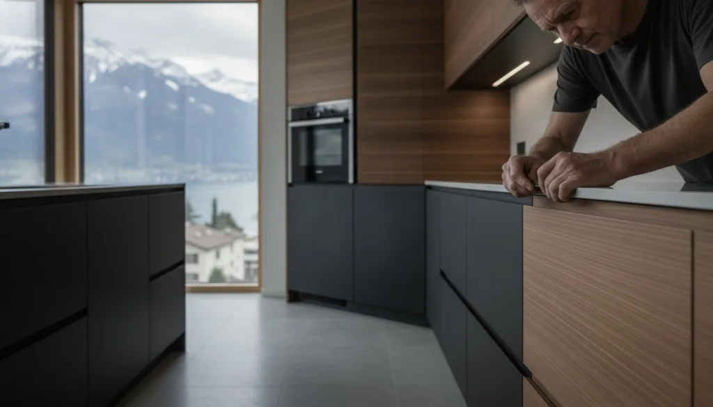 Fabricant de cuisine sur mesure en Suisse : l’excellence de l’artisanat pour petits espaces