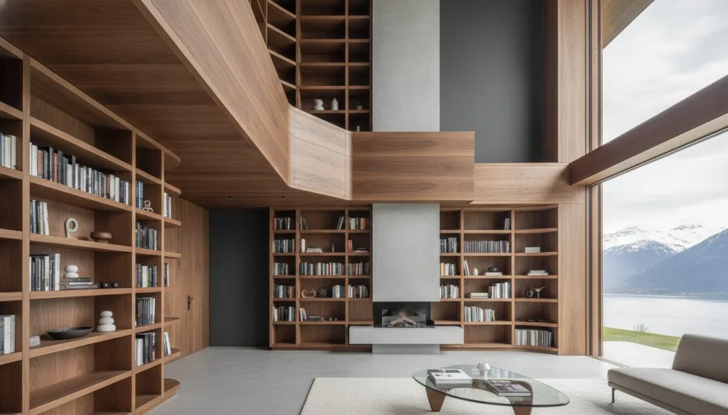 Bibliothèque sur mesure : l'excellence de l'ébénisterie pour votre intérieur