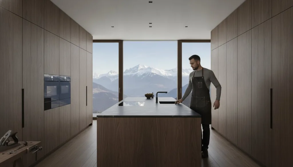 Concevoir une cuisine sur mesure avec un ébéniste : l'excellence suisse pour votre intérieur