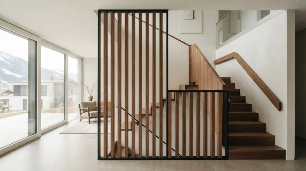 Garde-corps d'escalier en bois design : l'alliance du sur-mesure et de l'architecture