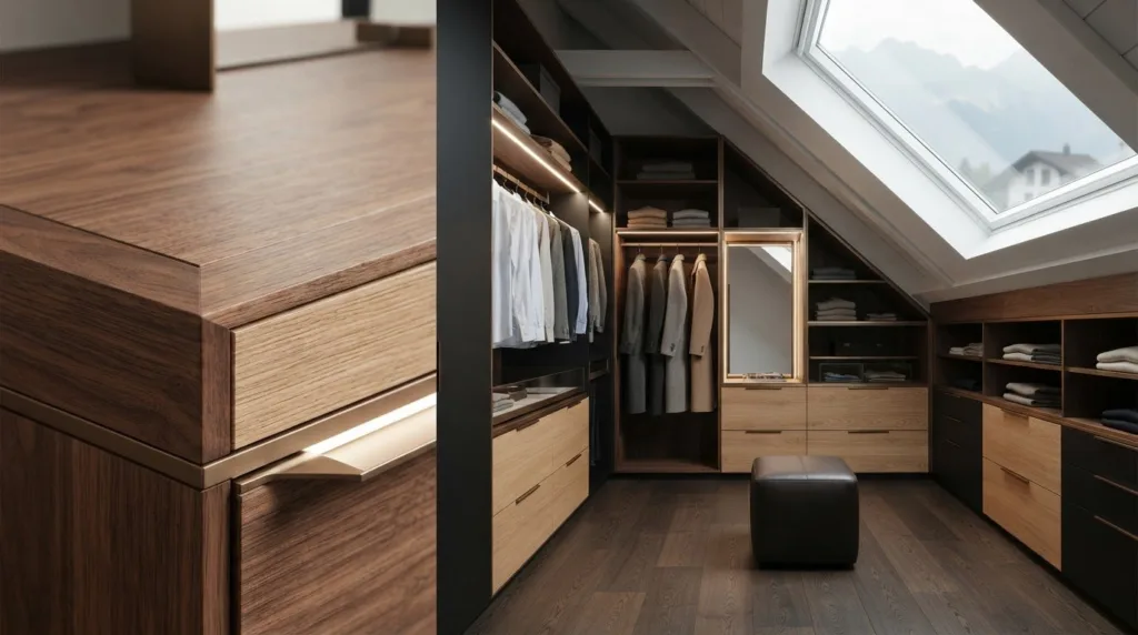 Pourquoi investir dans un dressing sur mesure en 2026 : l'excellence de l'ébénisterie suisse